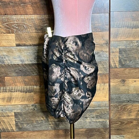 MISA Los Angeles Anetta Skirt in Rose Gold Jacquard, Size Small. NWT! - Picture 6 of 16